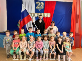 Встреча с участником СВО Встреча с участником СВО.