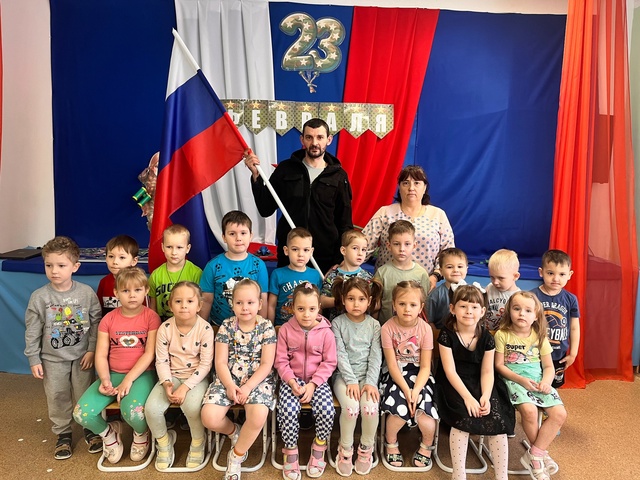 Встреча с участником СВО Встреча с участником СВО.